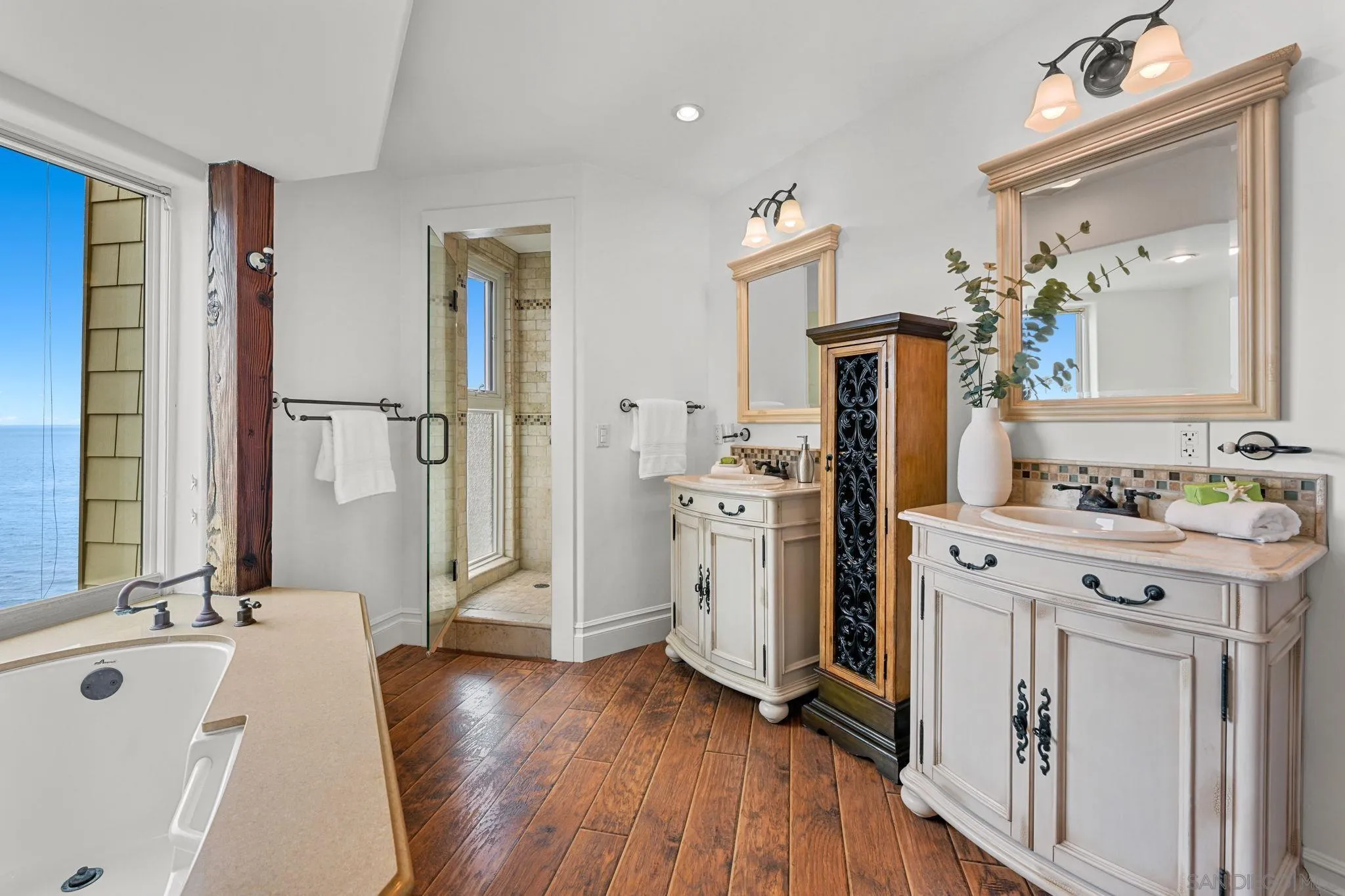 337 West I Street Encinitas, CA 92024 - Photo 38 of 58 a view of a kitchen with a sink and refrigerator