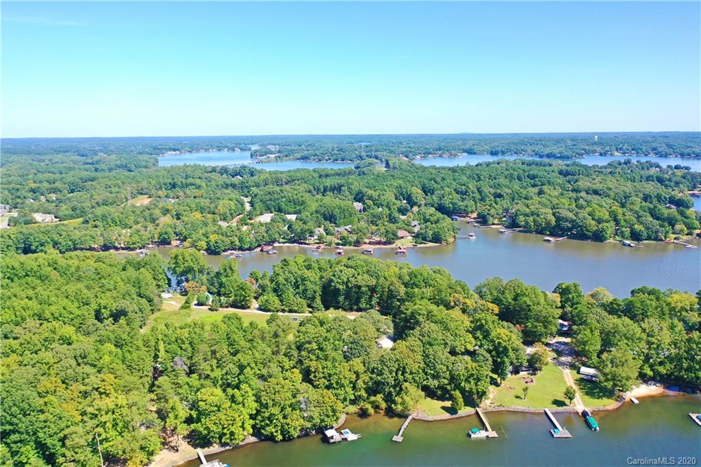 8869 Holdsclaw Road Terrell, NC 28682 - Photo 31 of 37 an aerial view of a houses with a yard and lake view