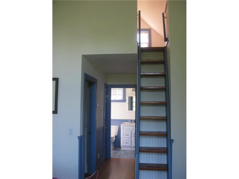 39 Rowe Road Swans Island, ME 04685 - Photo 17 of 28 Stairs/Stairway. Stairs to the loft