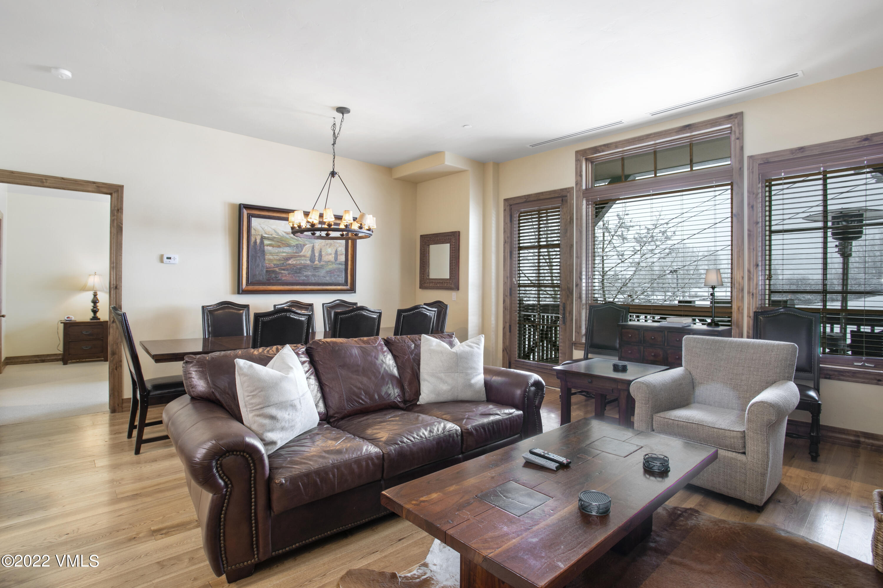 300 Prater Road, Unit B303 Beaver Creek, CO 81620 - Photo 5 of 38 a living room with furniture and a large window