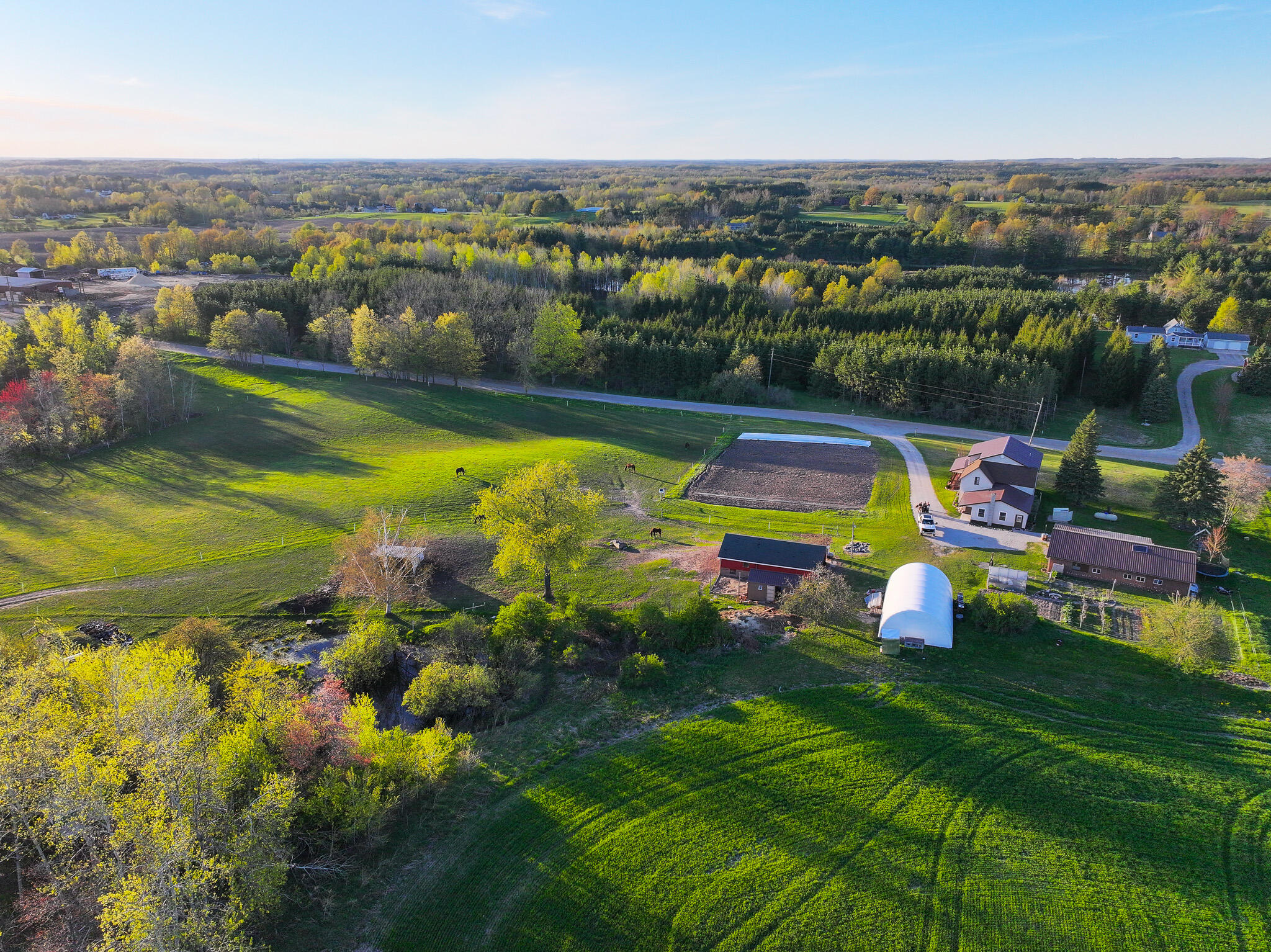 17463 Sunrise Lake Road Leroy, MI 49655 - Photo 54 of 62 DJI_20260504203248_0484_D