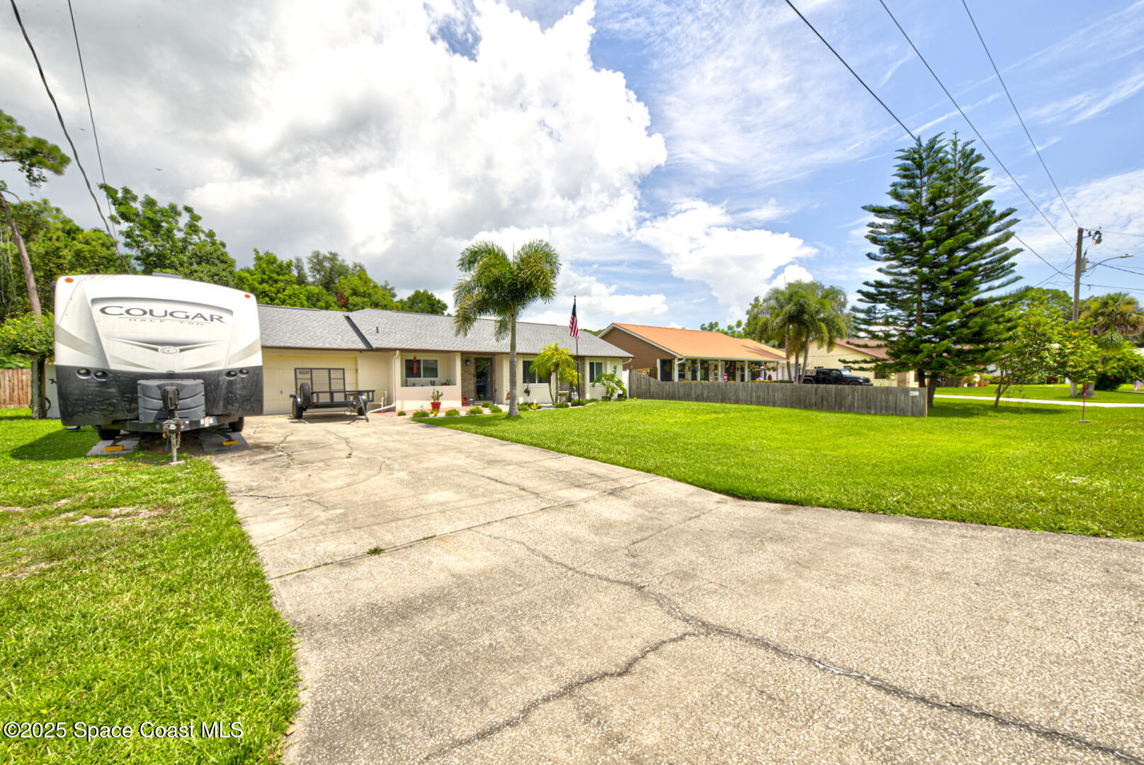5370 Holden Road Cocoa, FL 32927 - Photo 36 of 38 front yard left