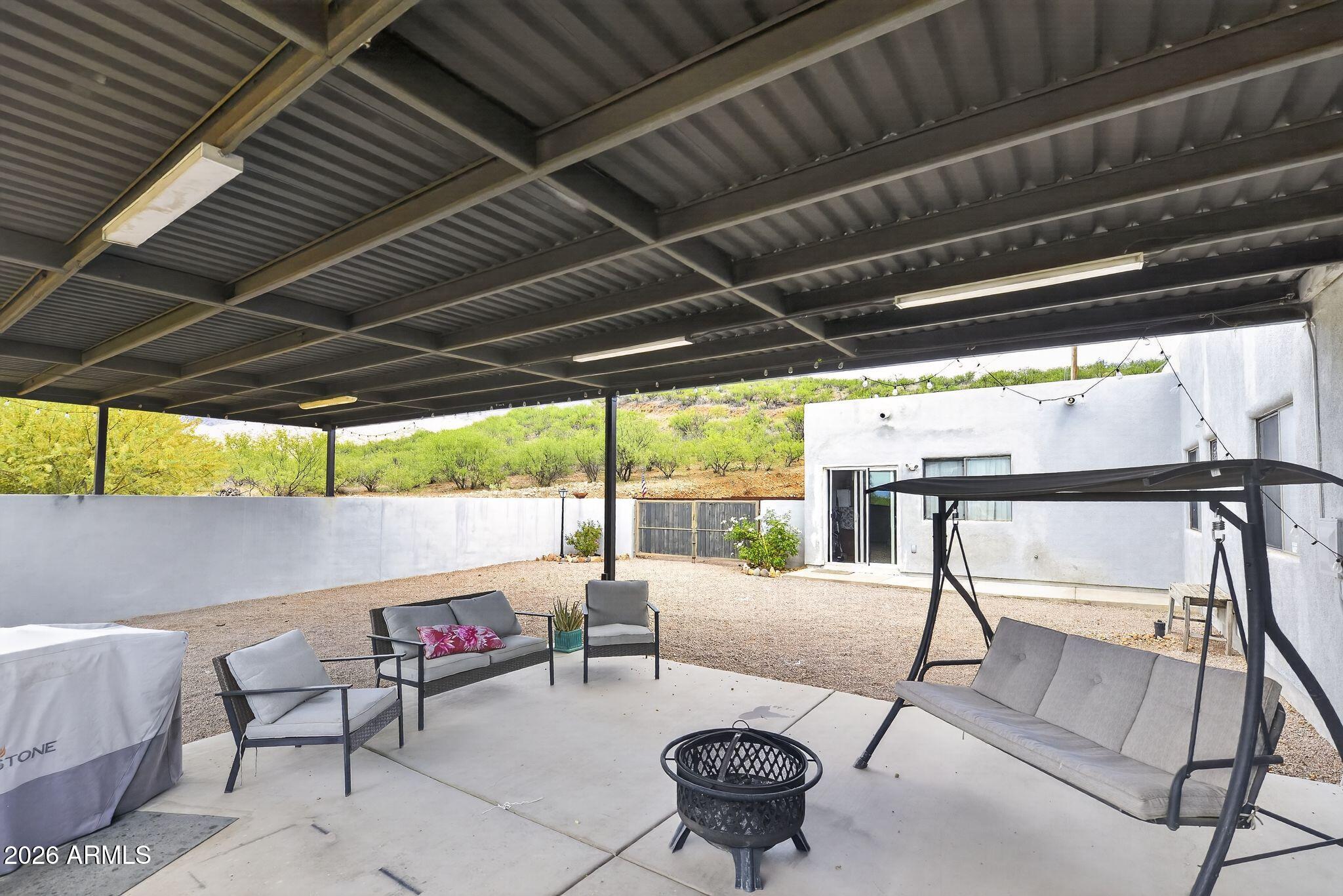 277 Círculo Silva Rio Rico, AZ 85648 - Photo 5 of 34 a view of porch with seating space