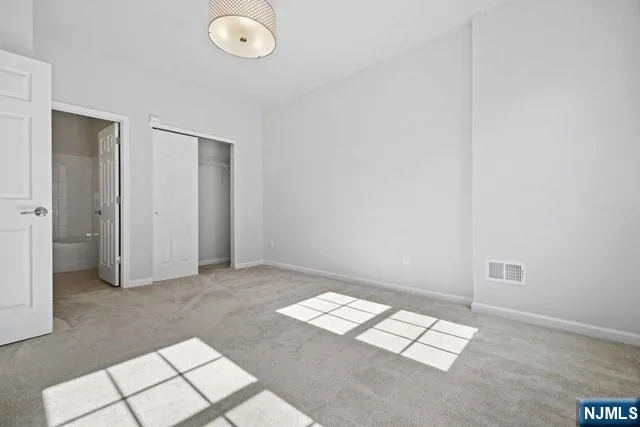 an empty room with window