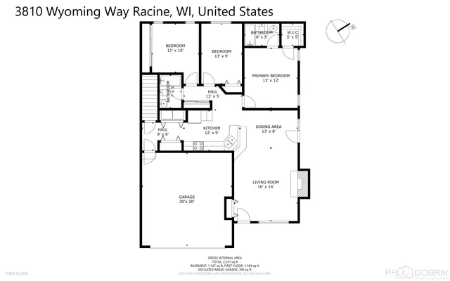 $274,000 | 3810 Wyoming Way, Unit 2, Caledonia, WI 53404