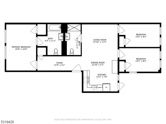 a picture of a book and a bed