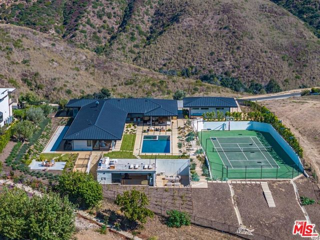 a view of a city with an ocean