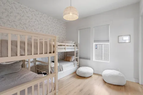 a room with furniture and a chair