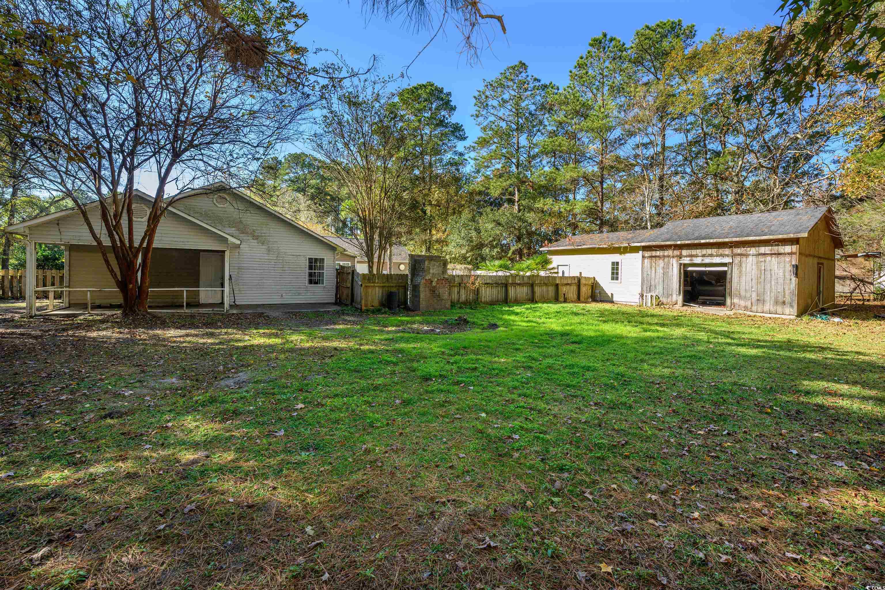6252 Salem Road Myrtle Beach, SC 29588 - Photo 21 of 39 View of yard featuring an outdoor structure