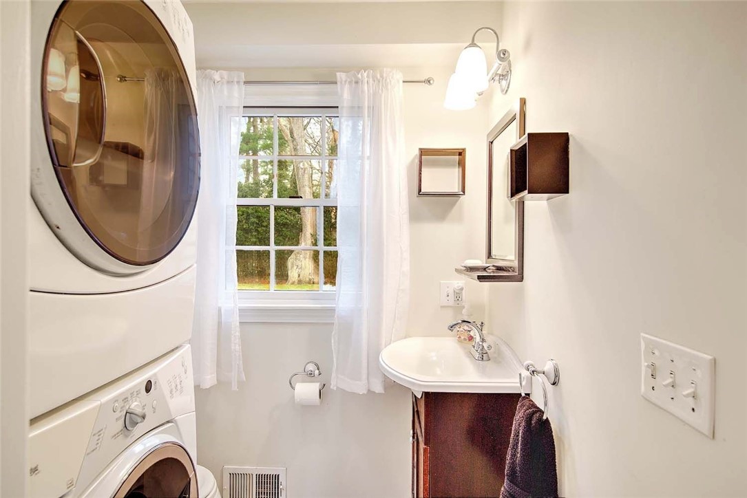 9 Knapton Street Barrington, RI 02806 - Photo 21 of 50 half bath and laundry on the first floor