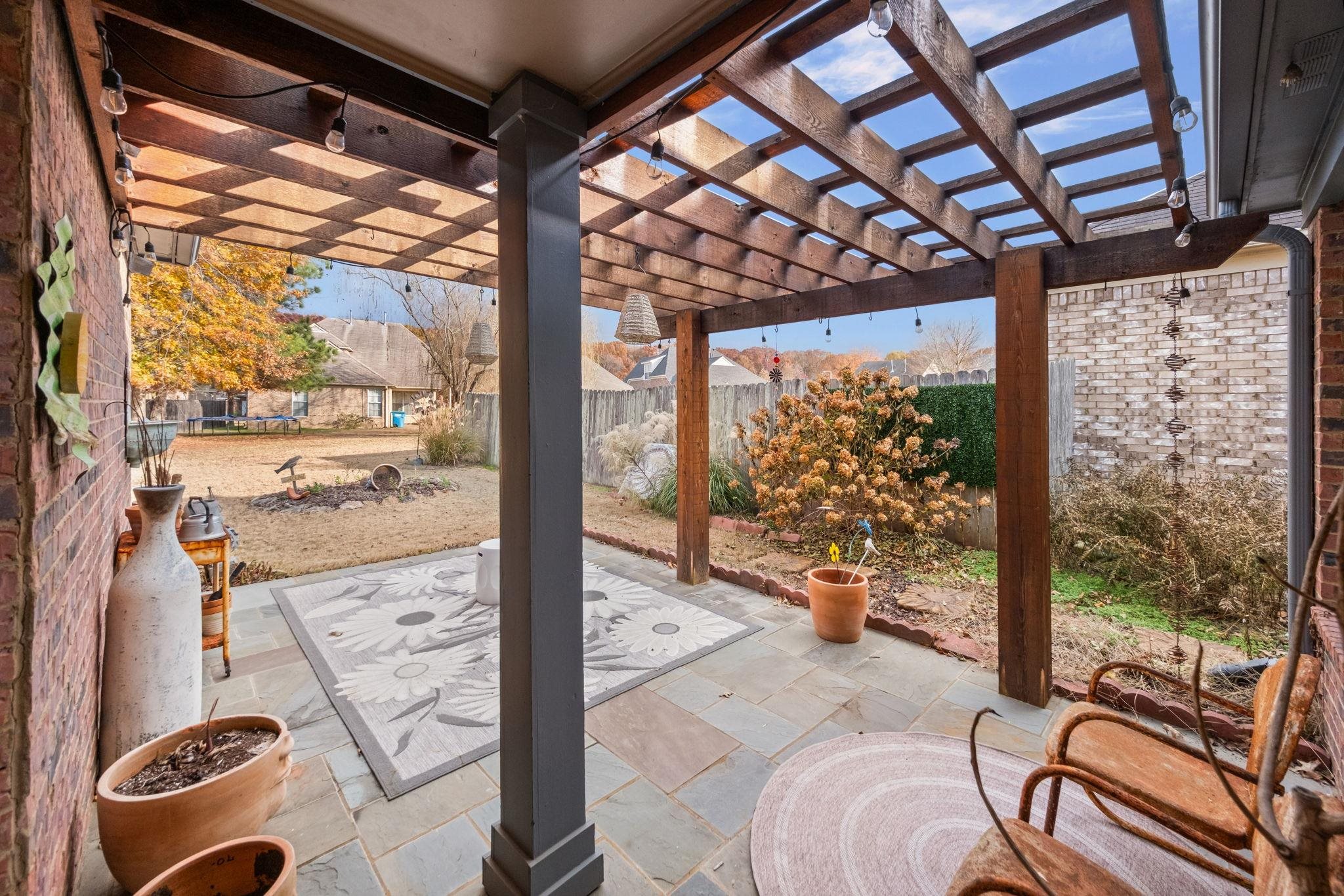4950 Shaws Ridge Trail Arlington, TN 38002 - Photo 22 of 27 a view of living room with a floor to ceiling window and wooden floor