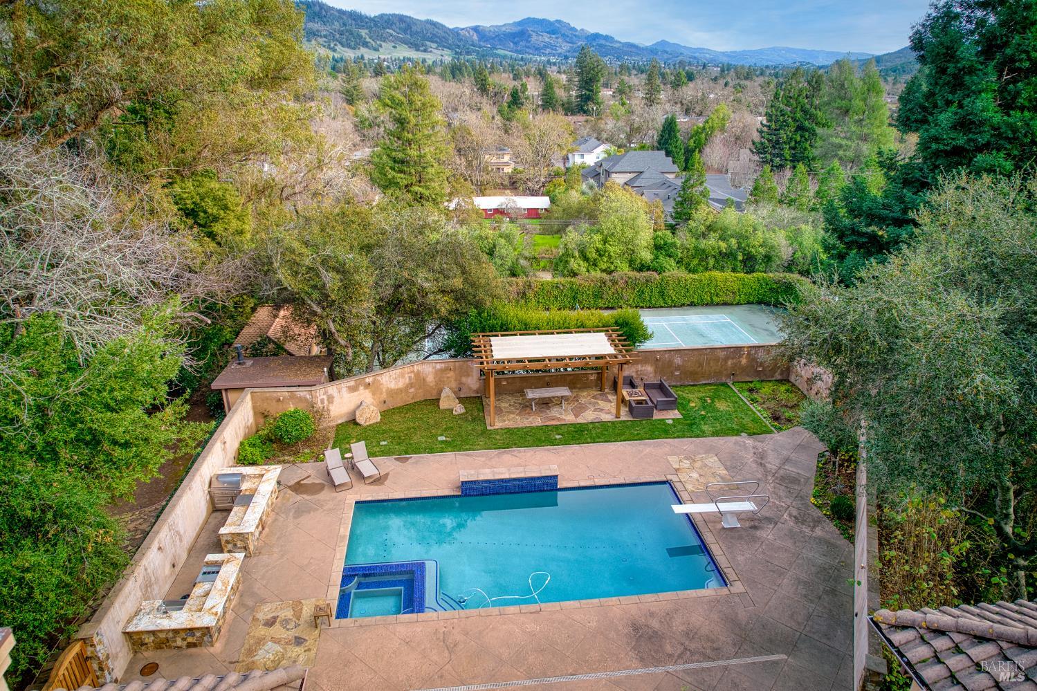 2703 Brush Creek Road Santa Rosa, CA 95404 - Photo 13 of 78 an aerial view of a house with a yard