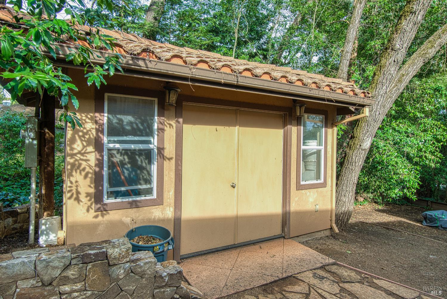 2703 Brush Creek Road Santa Rosa, CA 95404 - Photo 76 of 78 a side view of a house with a outdoor space