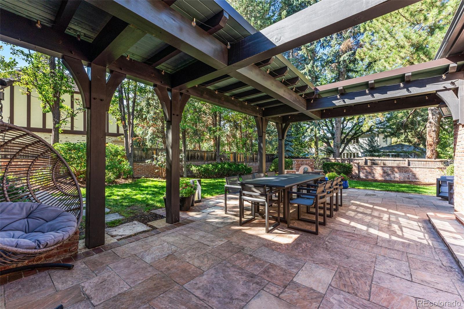 28 Crestmoor Drive Denver, CO 80220 - Photo 41 of 45 a view of an outdoor sitting area