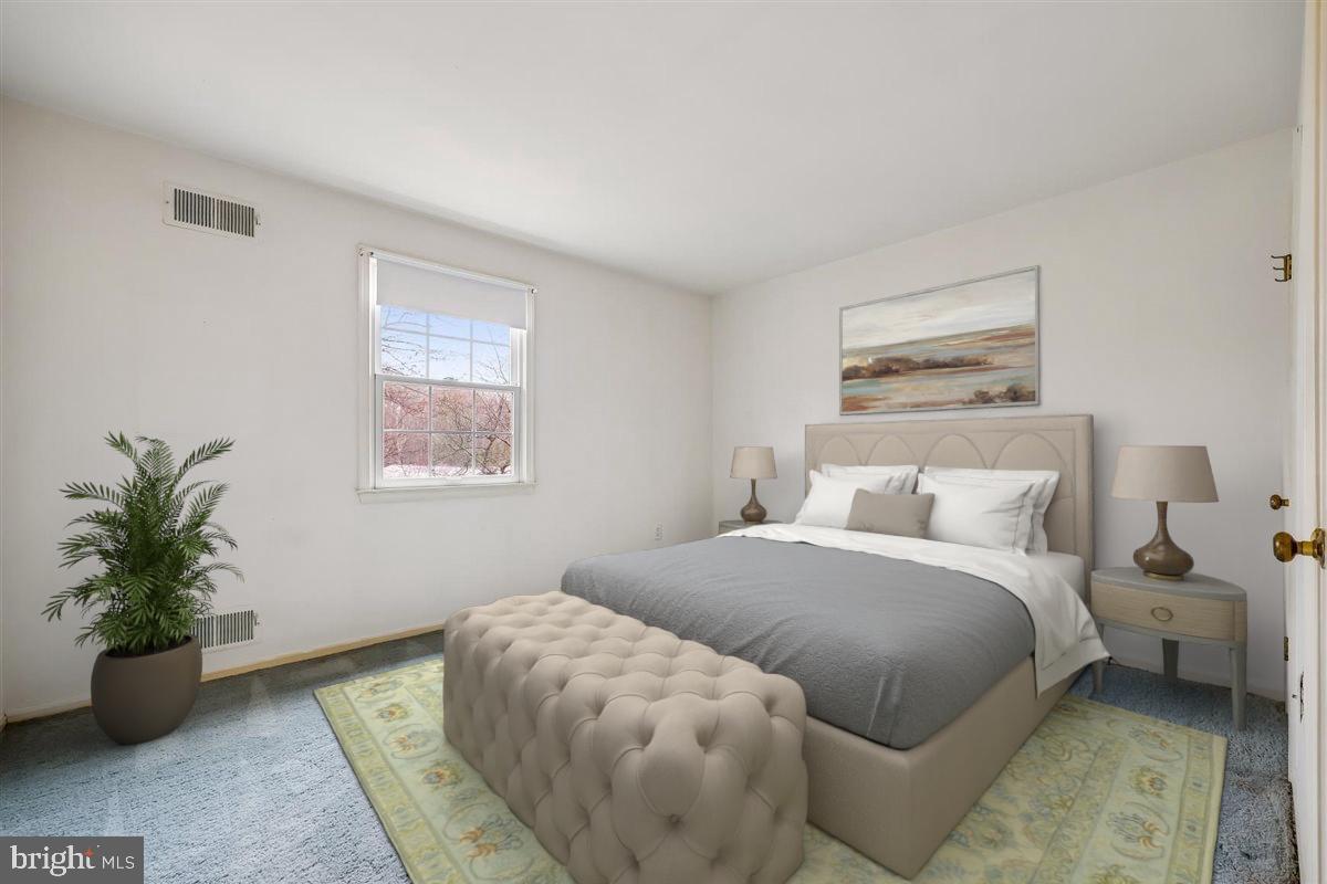 13724 Bridgewater Drive Silver Spring, MD 20904 - Photo 69 of 99 a bedroom with a bed and a potted plant