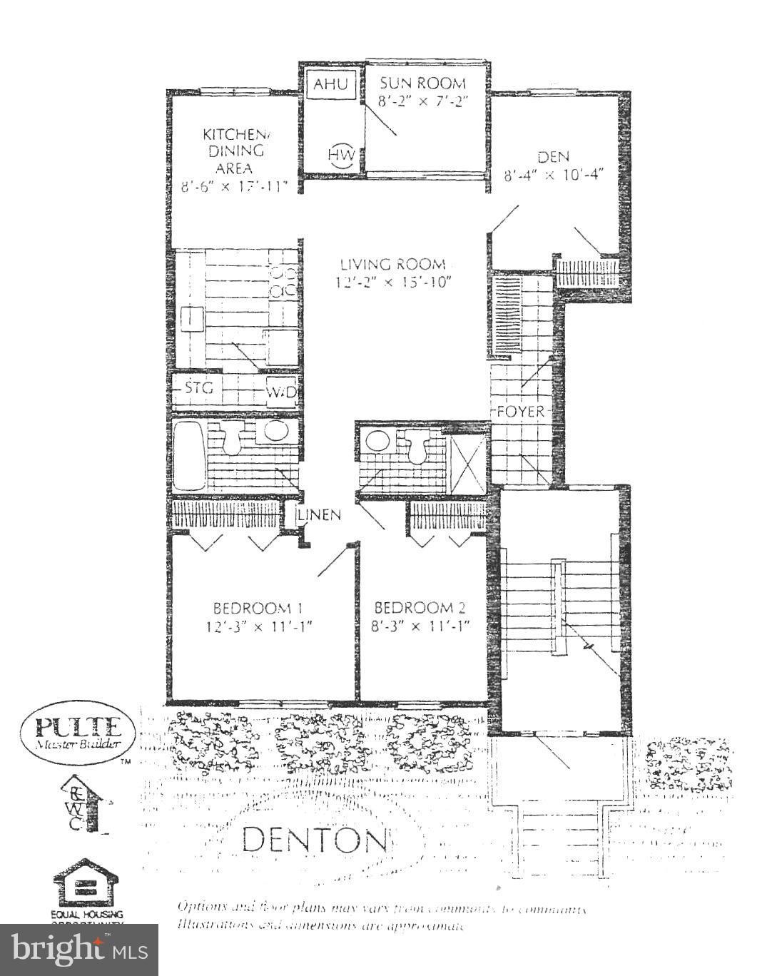 2 Normandy Square Court, Unit C Silver Spring, MD 20906 - Photo 26 of 26 Floor Plan