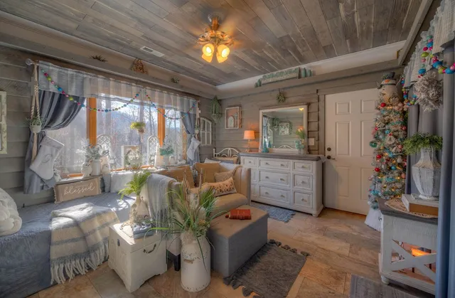 a view of outdoor space and seating area