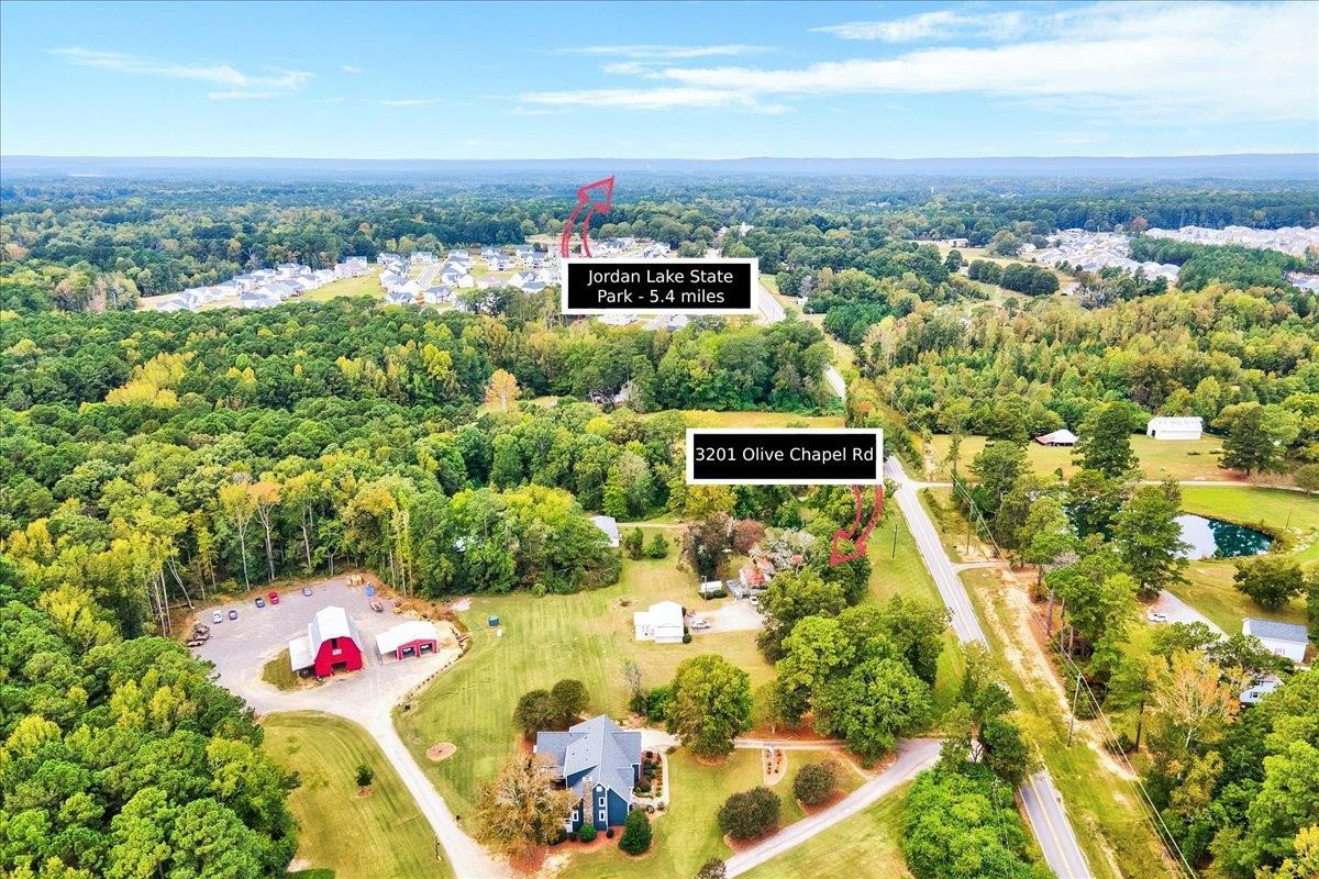 3201 Olive Chapel Road Apex, NC 27502 - Photo 46 of 47 Aerial View