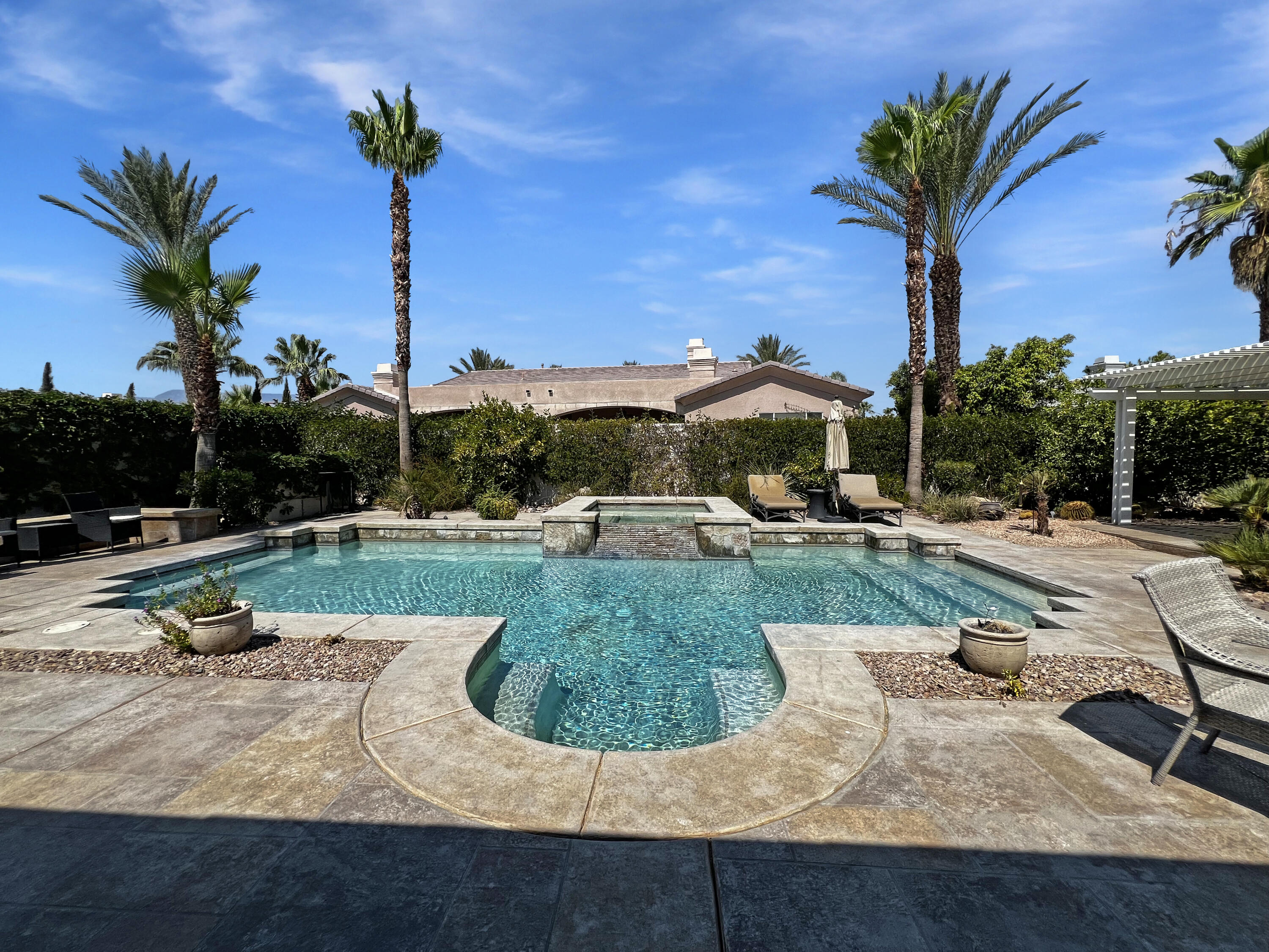 5 Lyon Road Rancho Mirage, CA 92270 - Photo 23 of 36 a view of a park with a slide