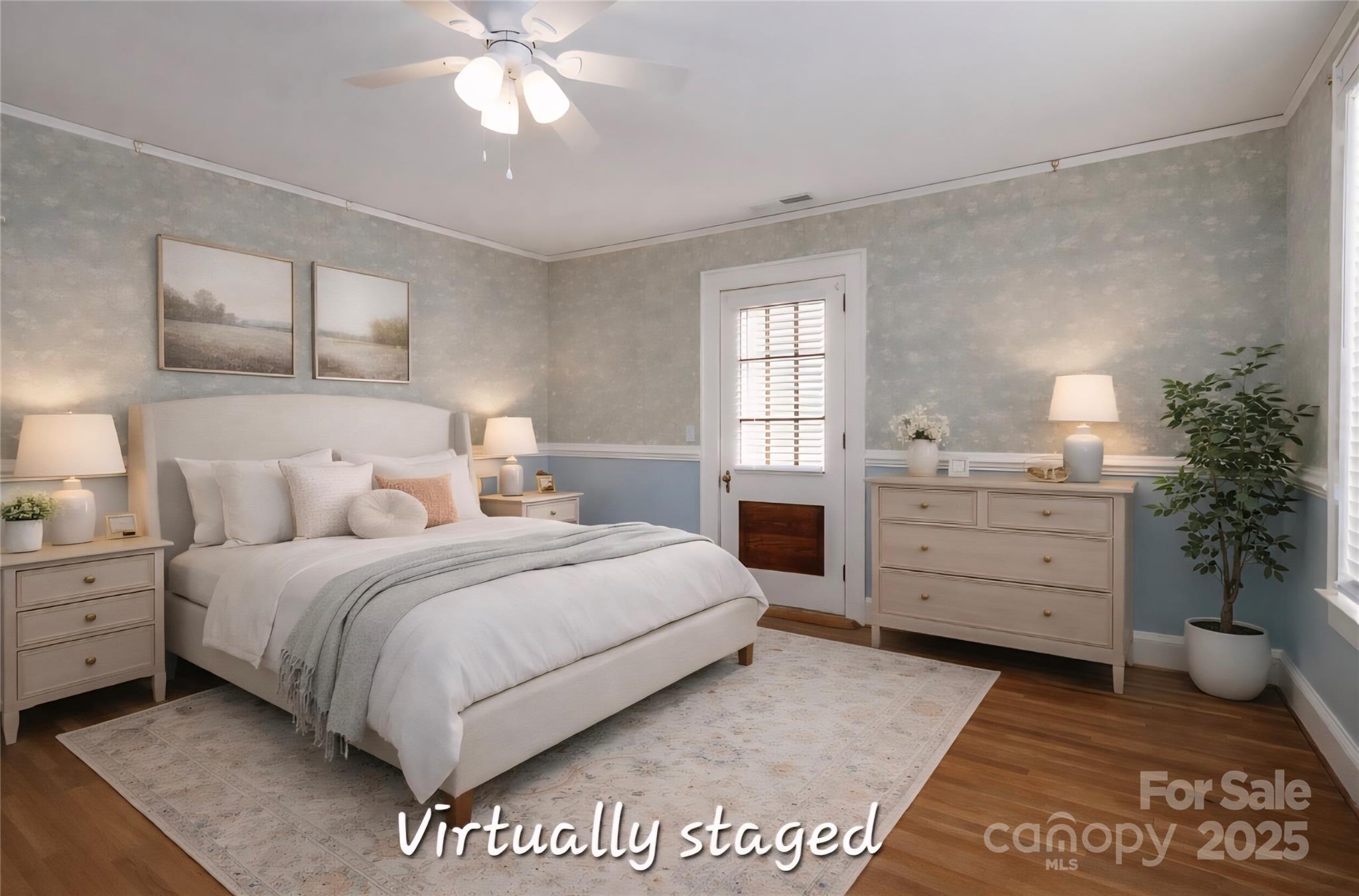 274 North 4th Street Albemarle, NC 28001 - Photo 24 of 44 a bedroom with a bed and window