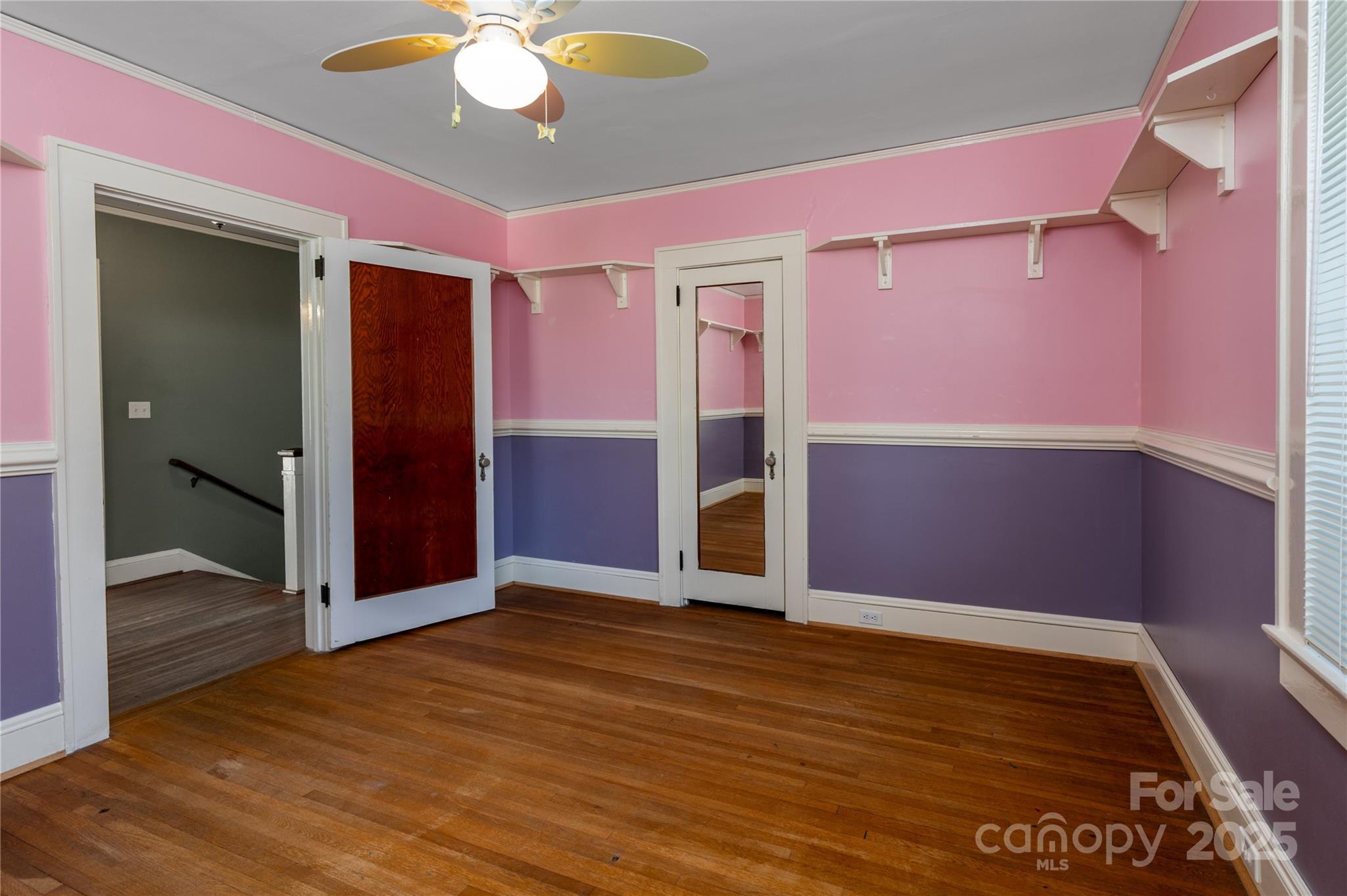 274 North 4th Street Albemarle, NC 28001 - Photo 29 of 44 wooden floor in an empty room with a window