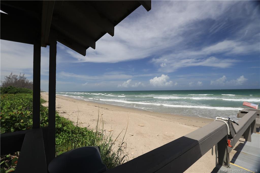7380 South Ocean Drive, Unit 621 Jensen Beach, FL 34957 - Photo 42 of 48 a view of an ocean from a balcony