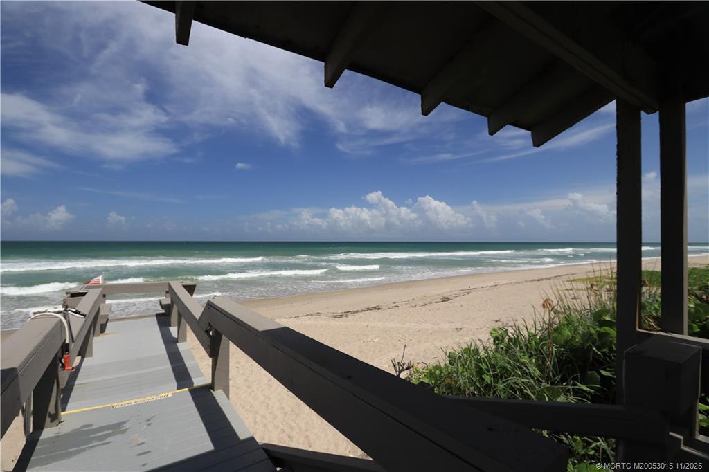 7380 South Ocean Drive, Unit 621 Jensen Beach, FL 34957 - Photo 43 of 48 a view of an ocean and beach