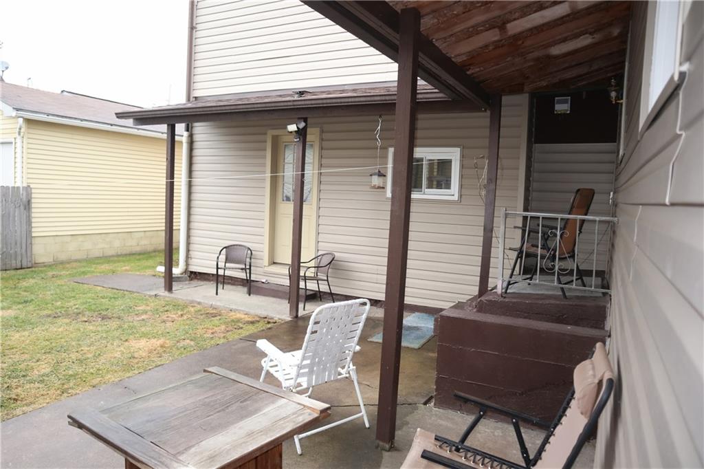 156 3rd Street California, PA 15419 - Photo 5 of 6 Rear Patio