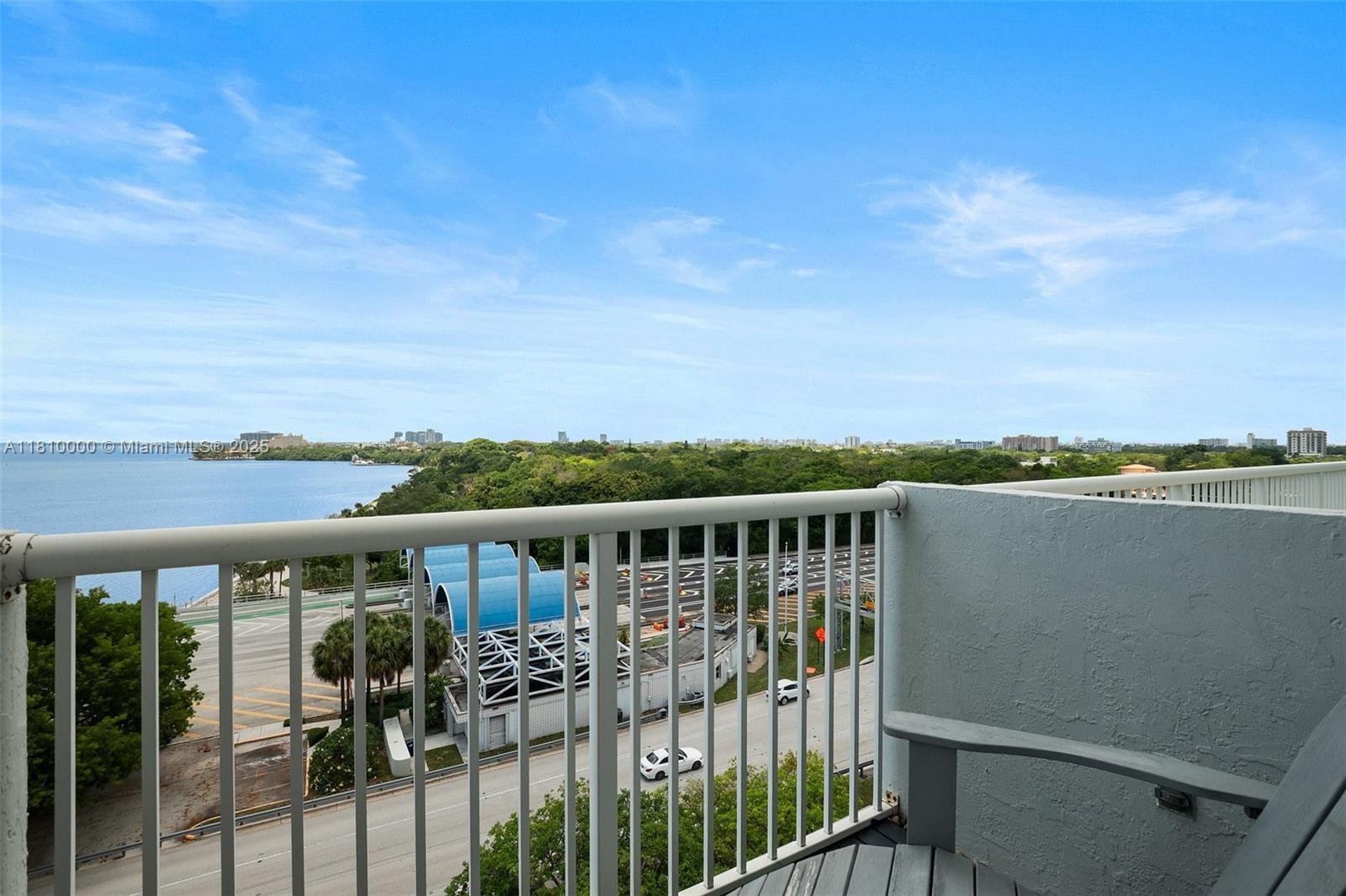 150 Southeast 25th Road, Unit 10K Miami, FL 33129 - Photo 19 of 43 a balcony with outdoor view