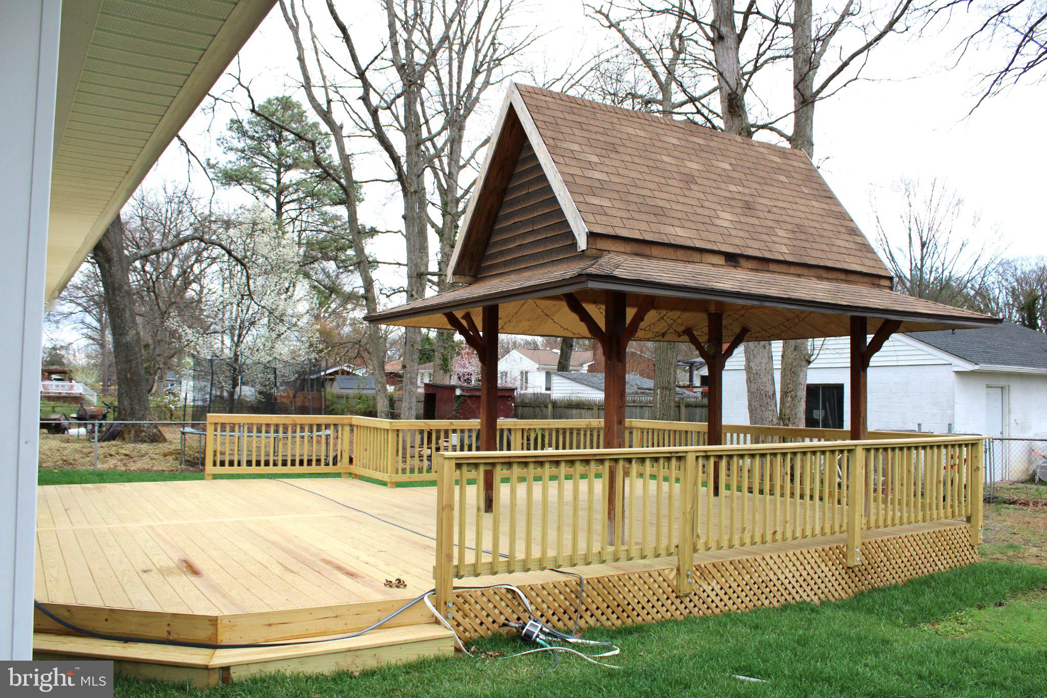 6809 Ruskin Street Springfield, VA 22150 - Photo 8 of 39 Charming outdoor gazebo retreat.