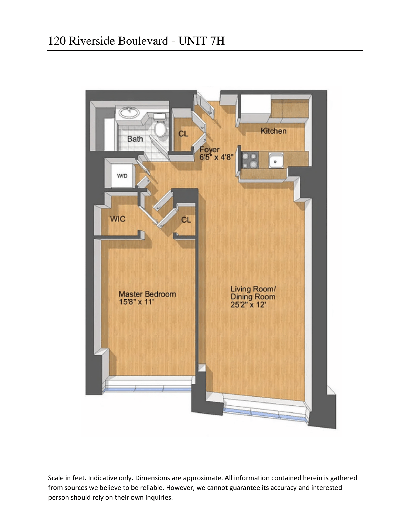 120 Riverside Boulevard, Unit 7H Manhattan, NY 10069 - Photo 6 of 6 a picture of a bathroom with a door