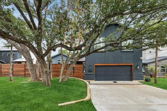 front view of house with a yard