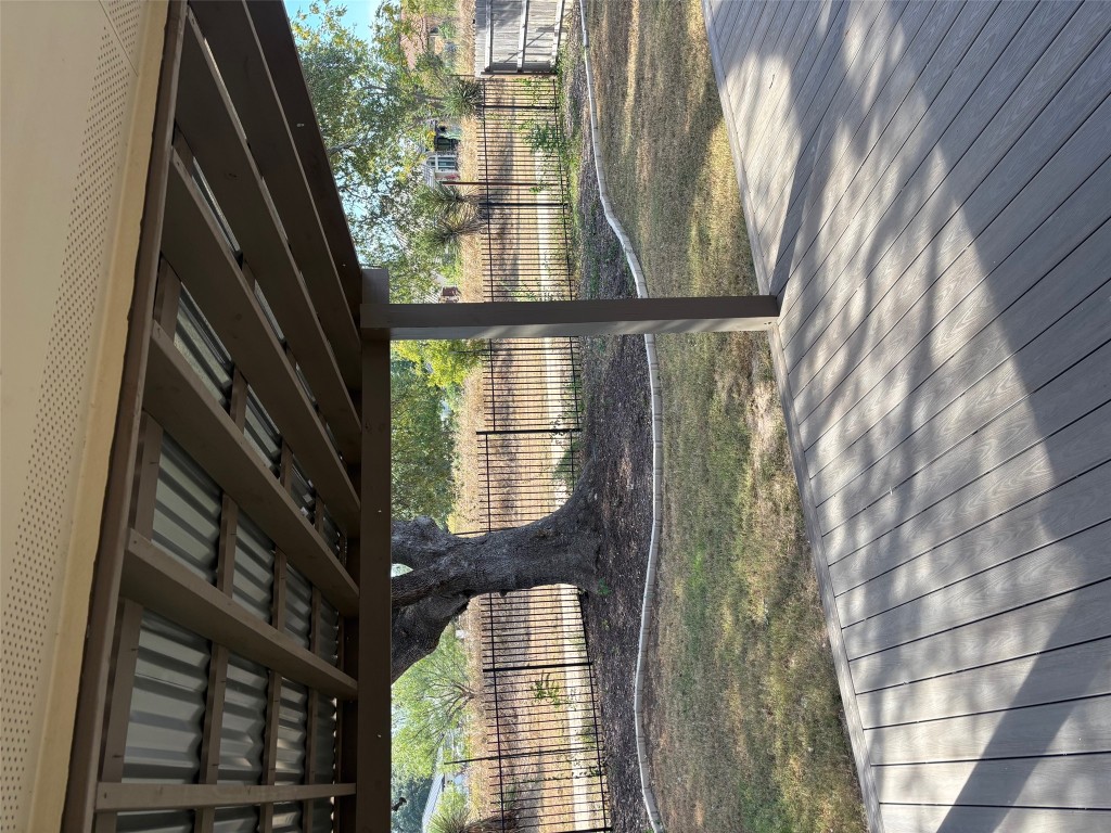 1421 Morning View Road Georgetown, TX 78628 - Photo 34 of 39 a view of porch with a backyard