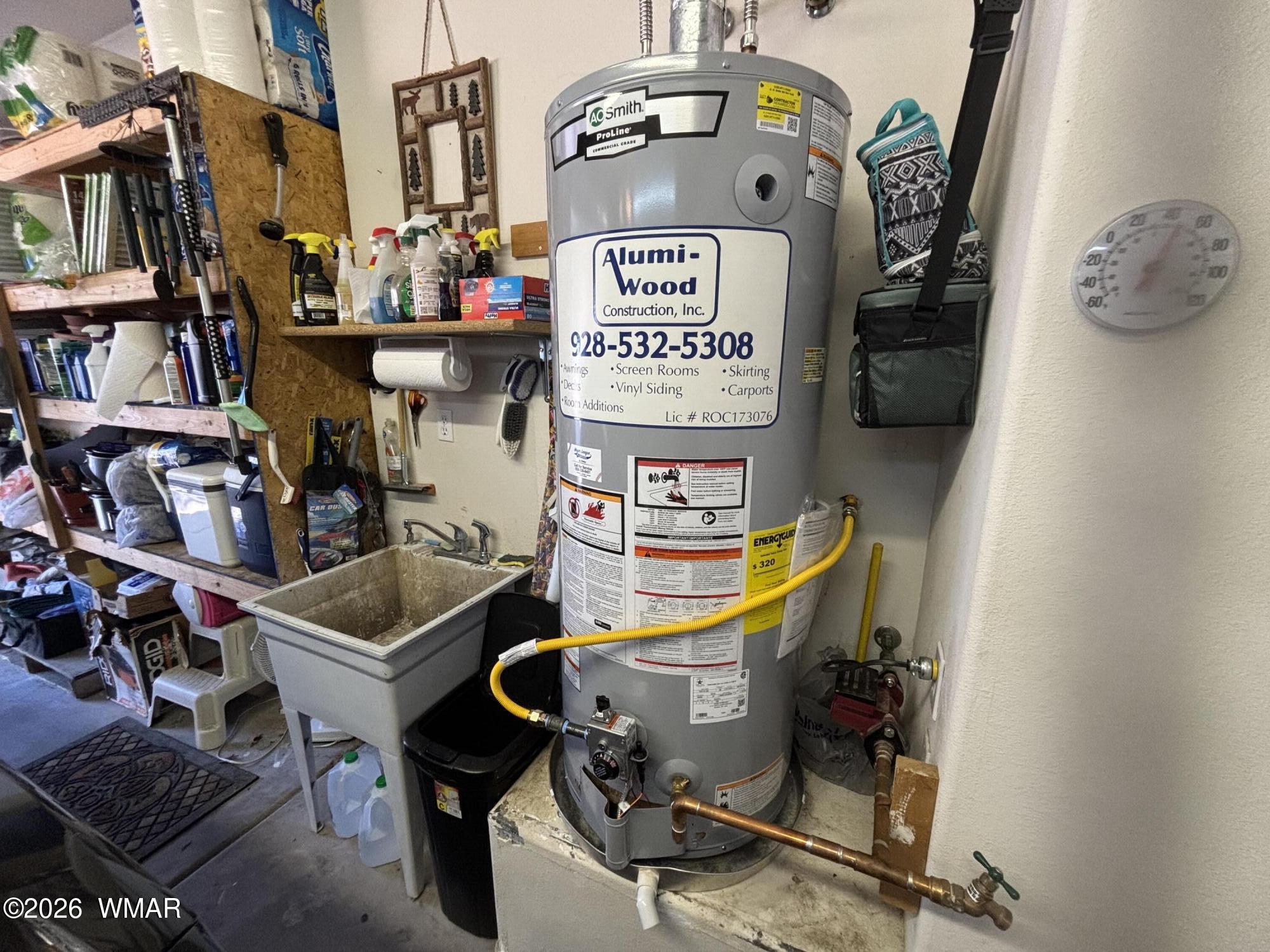 4161 West Thornton Road Show Low, AZ 85901 - Photo 36 of 46 newer water heater