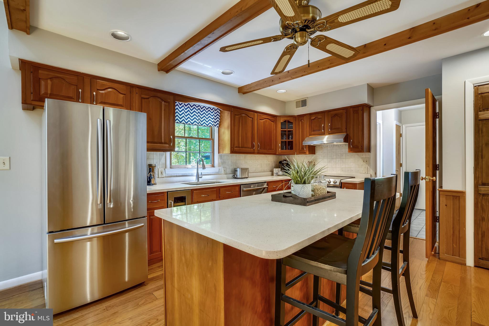 7157 Deer Valley Road Highland, MD 20777 - Photo 17 of 64 SS appliances, including a beverage cooler