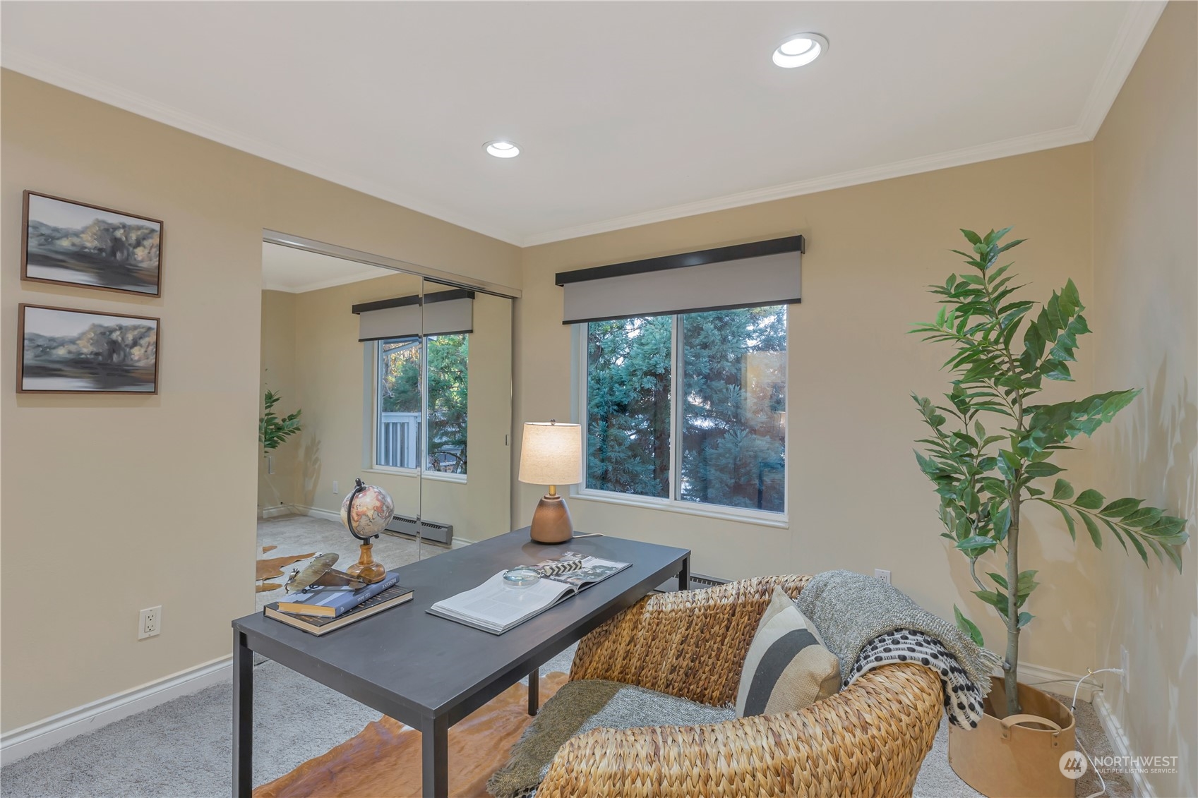 5021 Ripley Lane North, Unit 306 Renton, WA 98056 - Photo 13 of 22 a living room with furniture and a potted plant