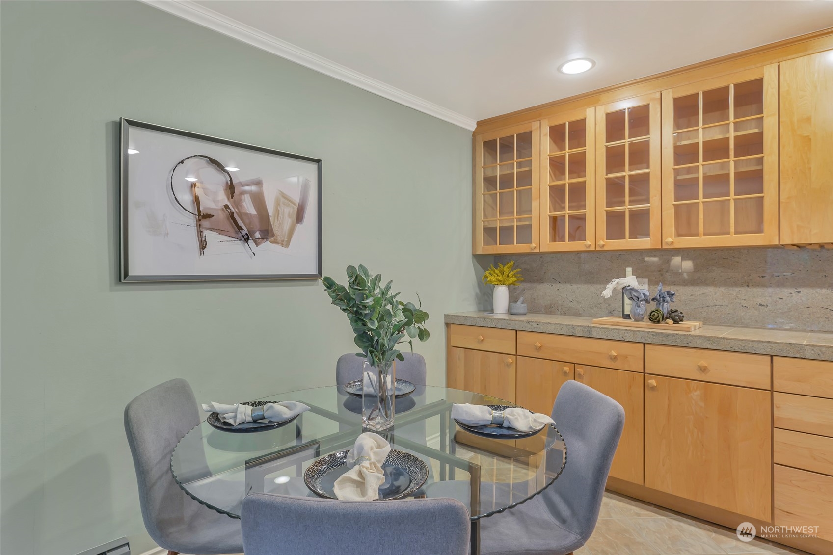 5021 Ripley Lane North, Unit 306 Renton, WA 98056 - Photo 6 of 22 a dining room with furniture and window