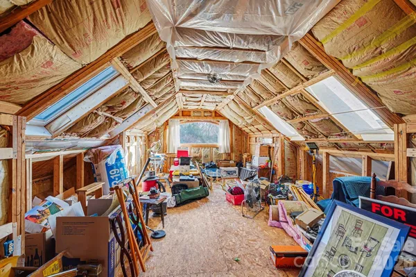 a view of a room with storage and utility