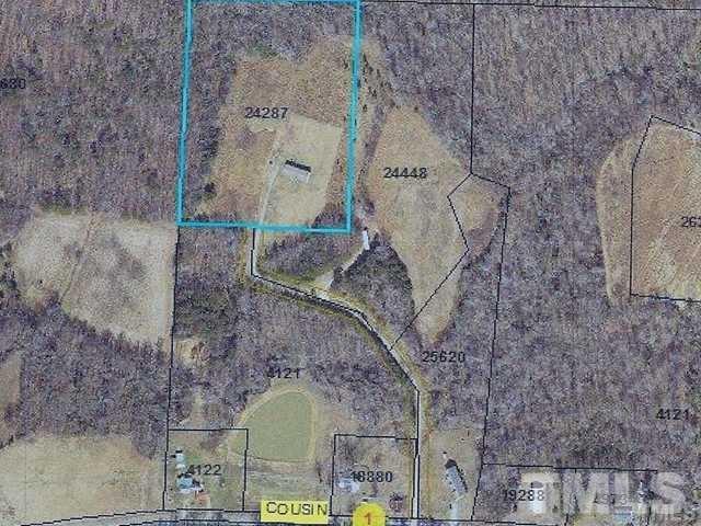 205 Cousin Road Rougemont, NC 27572 - Photo 8 of 8 a aerial view of a house with a yard