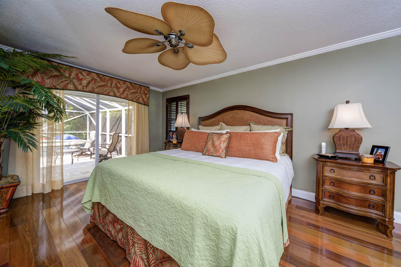 1219 Southwest Dyer Point Road Palm City, FL 34990 - Photo 10 of 25 Master Bedroom