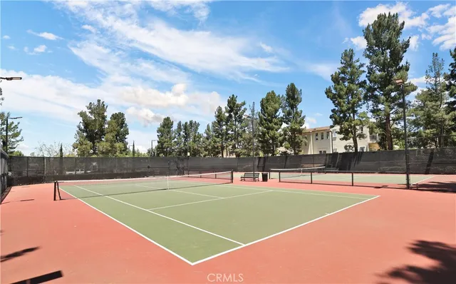 a view of tennis court