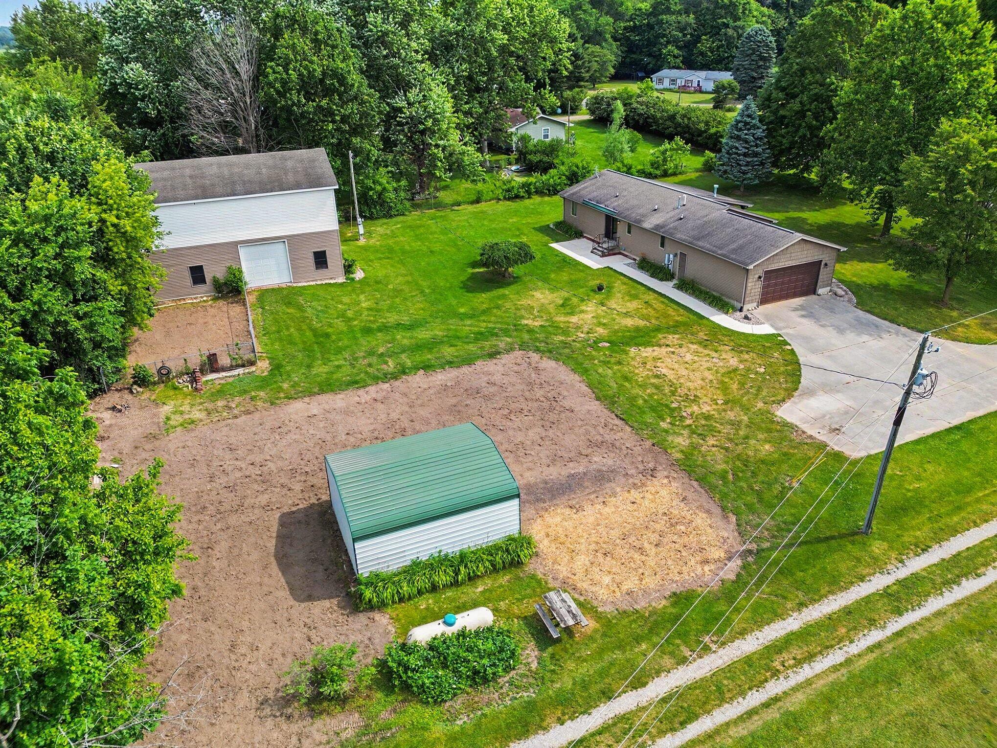 69728 Calvin Center Road Edwardsburg, MI 49112 - Photo 24 of 26 69728 Calvin Center Rd. Aerial Back
