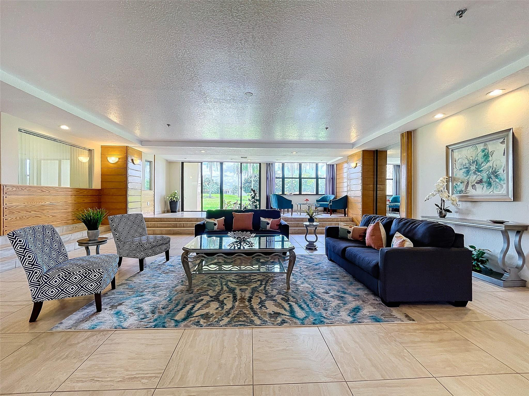 16300 Golf Club Road, Unit 809 Weston, FL 33326 - Photo 31 of 42 Comfortable lobby seating area