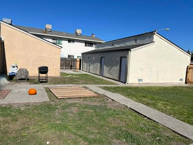 a view of outdoor space and yard