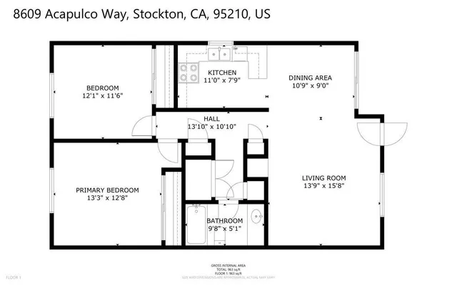 $620,000 | 8603 Acapulco Way, Stockton, CA 95210