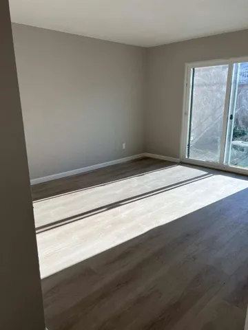 a close view of closet