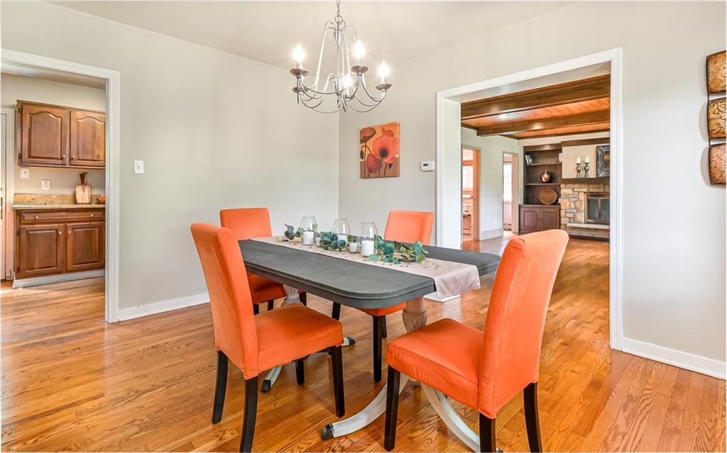 1505 West Ingomar Road Pittsburgh, PA 15237 - Photo 12 of 42 Dining room leads into the living room and kitchen.