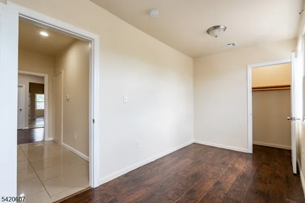 wooden floor in an empty room