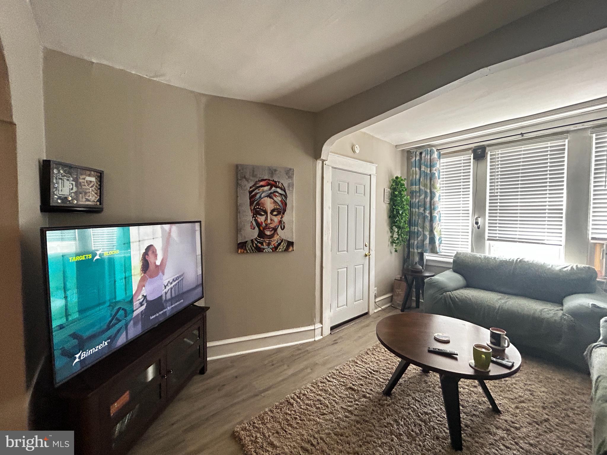 1117 Rosalie Street, Unit 1 Philadelphia, PA 19149 - Photo 4 of 29 a living room with furniture and a flat screen tv