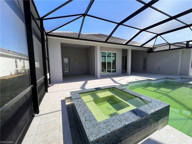 a house view with a outdoor space